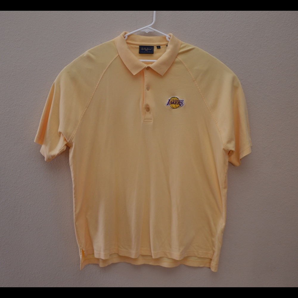 Bobby Jones Lakers Golf Yellow Polo XXL
